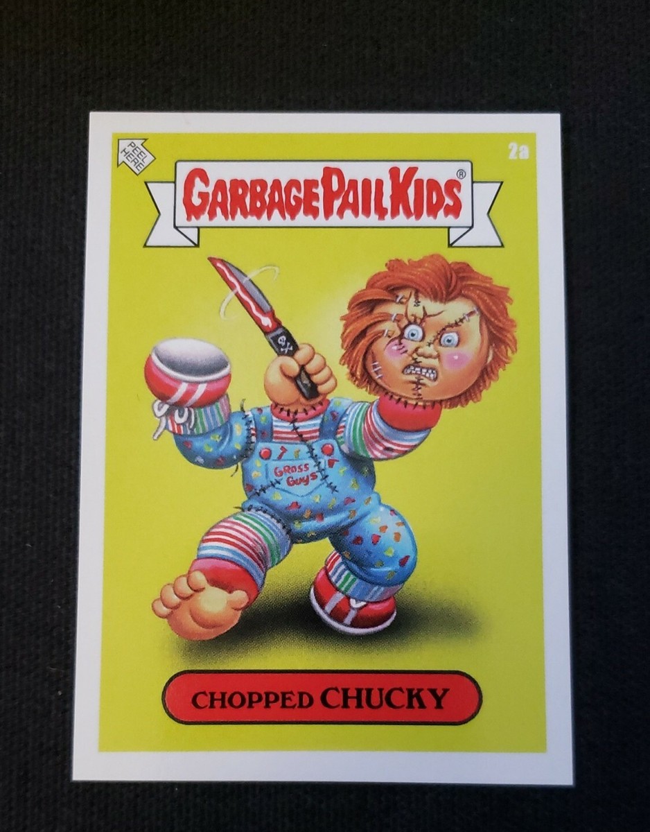 CHOPPED CHUCKY 2a Garbage Pail Kids 2021 OH THE HORROR-IBLE GPK CHOPPED CHUCKY 2a Garbage Pail Kids 2021 OH THE HORROR-IBLE GPK
