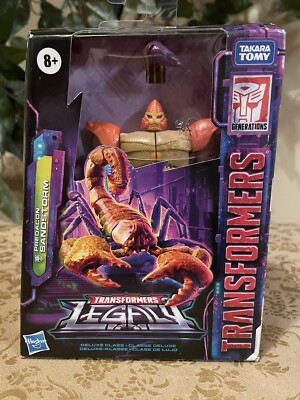 Transformers Legacy Deluxe Predacon SANDSTORM Action Figure Takara Tomy NEW!!
