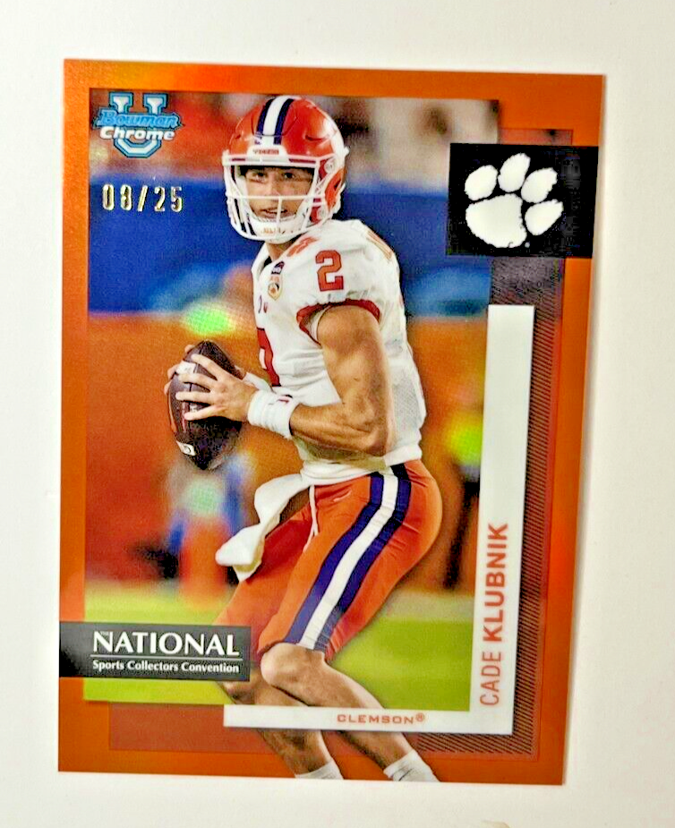 2024 Topps Bowman Chrome National NSCC CADE KLUBNIK RC