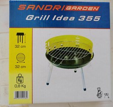 BARBECUE GRILL IDEA 355 PIC NIC PORTATILE SMALL BBQ DA TAVOLA CARBONELLA