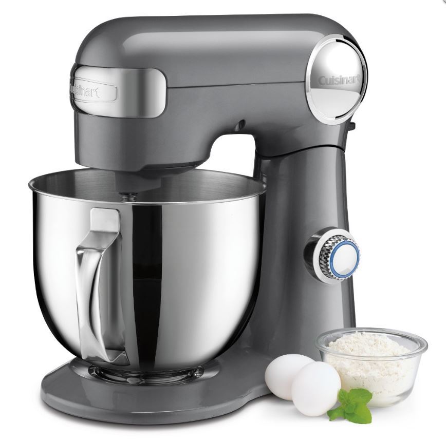 NEW CUISINART STAND MIXER BRUSHED CHROME STAINLESS STEEL BOWL KITCHEN GADGETS NEW CUISINART STAND MIXER BRUSHED CHROME STAINLESS STEEL BOWL KITCHEN GADGETS