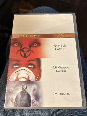 28 Days Later/28 Weeks Later/ Mirrors Triple Feature (DVD, 2010, 3-Disc Set)