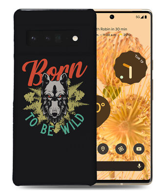 CASE COVER FOR GOOGLE PIXEL|COOL WILD ANIMALS WOLF QUOTES #2