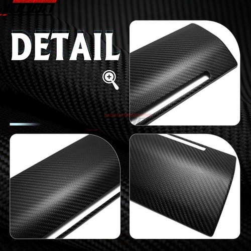 Dry Carbon For Ford F150 Raptor Lariat 21-25 Dashboard Panel Glove Storage Cover - Picture 2 of 12