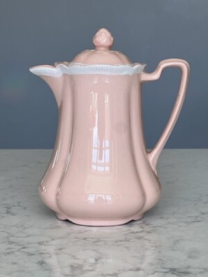Vintage Johnson Brothers Old Staffordshire England Pink Ceramic