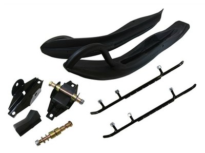 EXO-S Touring Skis Mount Kit & 6'' Carbides for Ski-Doo Models w/DSA Suspension
