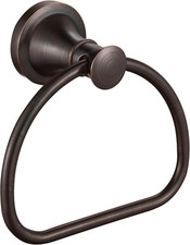 WOLIBEER Bronze Towel Ring,Bathroom Hand Towel Holder,Oil Rubbed Towel Hanger Wa