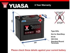 Car Battery fits NISSAN MICRA SKYLINE 350Z 200SX 370Z LARGO 100NX 1970 on GA16DE