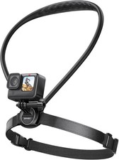 Neck Mount for GoPro Insta360 DJI with Adjustable Chest