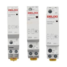 Affordable AC Contactor with Optimal Electromagnetic System 2P 25A AC220V