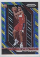 2018-19 Panini Prizm Choice Blue Yellow & Green Prizm Troy Brown Jr #213 0z0v