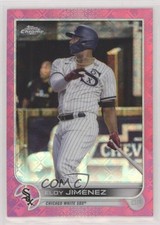 2022 Topps Chrome Logofractor Edition Pink Refractor /199 Eloy Jimenez #39 0o0l