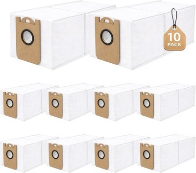 10 Pack Dust Bgas for Ihome Autovac Nova S1 Pro Robot Vacuum Ihrvs1Pro-3Blk, Rep