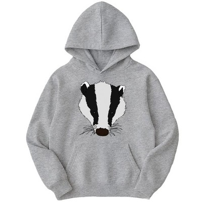 Dachsgesicht Damen Hoodie Dachs Wildtiere Geschenk für Sie