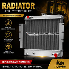 Aluminum 4 Row Radiator Fit for Hyster Forklift 1457900 1310573 1314217 1387270