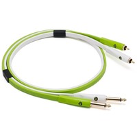 Neo D+ - Stereo-Cinch / 2X 6,3Mm Mono-Klinke-Kabel (RCA-TS), Class B, 2... Green