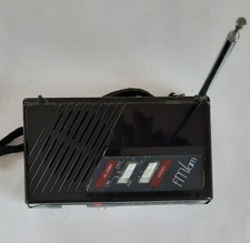 Kleine Tragbares Radio Nestler-matho 25 AM/FM Uhr Time/Set Alarmfunktion Retro