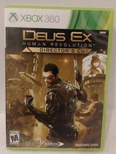 Deus Ex: Human Revolution Director's Cut (Xbox 360) CIB Complete In Box - Tested