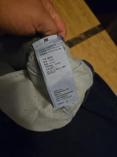 Stivali Kilby Vintage Abercrombie E Fitch 36x32 Elasticizzati Blu Scuro Jeans - Foto 7 di 13