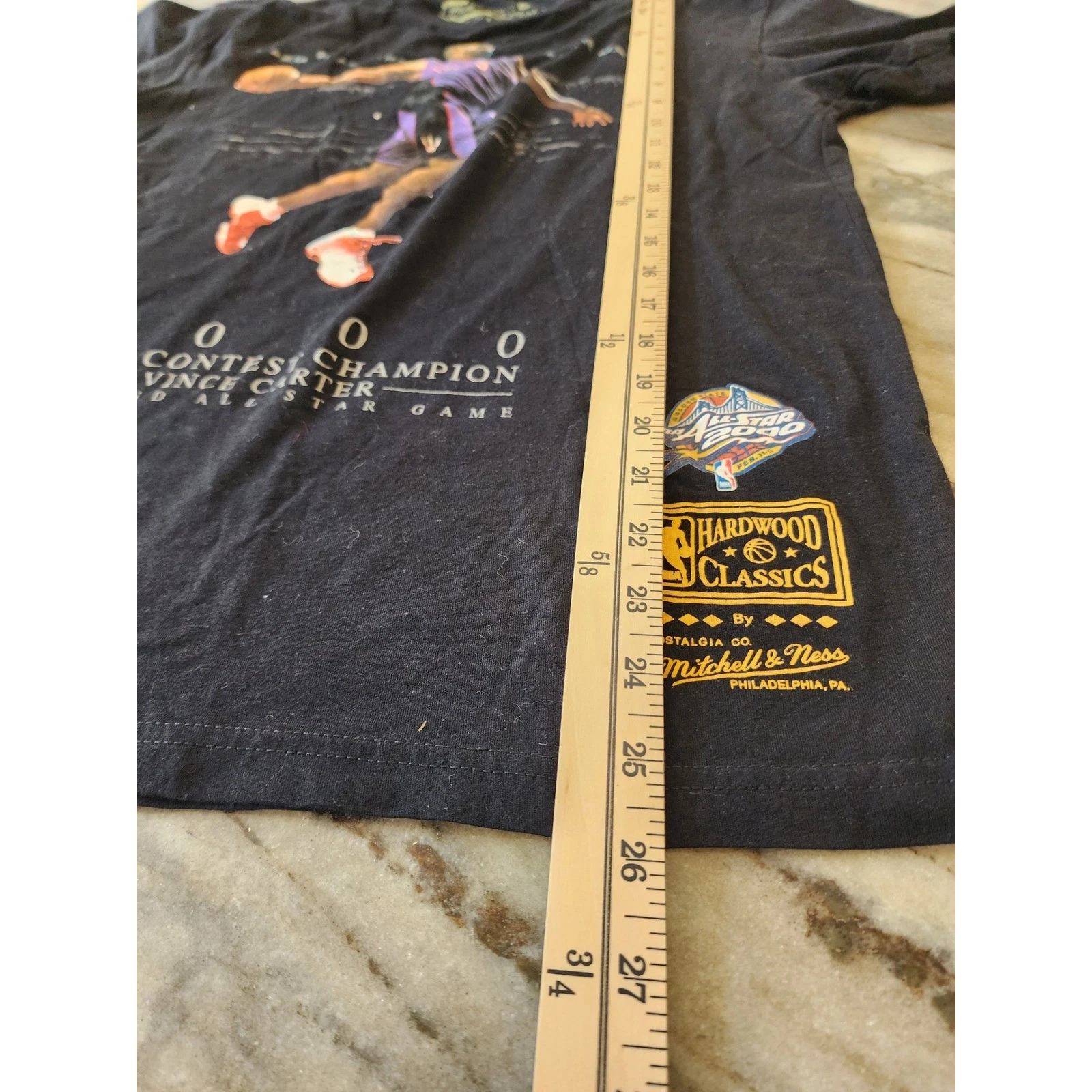 Mitchell & Ness Vince Carter 2000 Dunk Contest NBA All Star T-Shirt