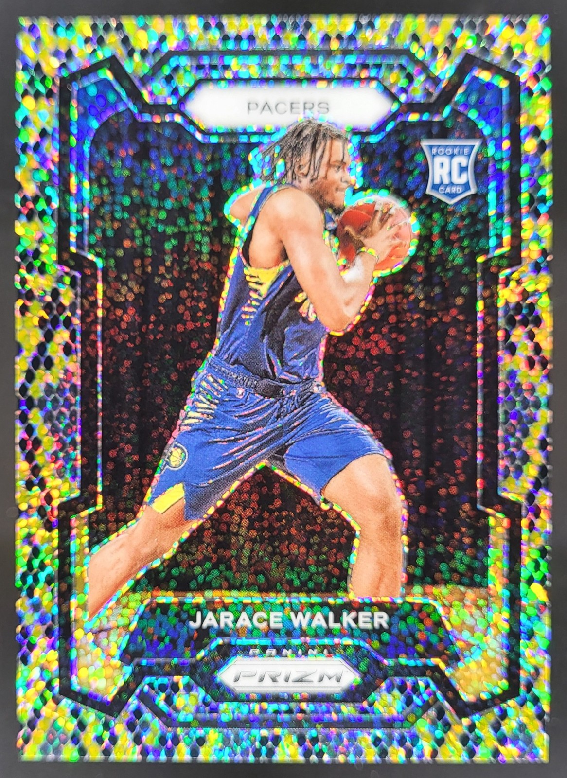 2023-24 Panini Prizm Jarace Walker King Snake SSP #168 RC Indiana Pacers AG