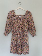 Old Navy Girls Floral Long Sleeved Cotton Blend Dress-New With Tag Size XL 14-16