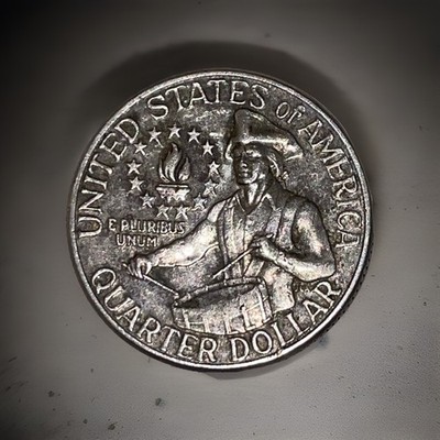 Washington Quarter Bicentennial 1976-D Colonial Drummer Design 25C Denver Mint