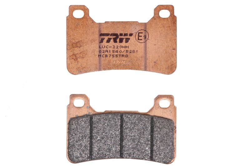 Für TRW MCB755TRQ Brake pads MCB755TRQ  sinter, intended use racing fits HONDA