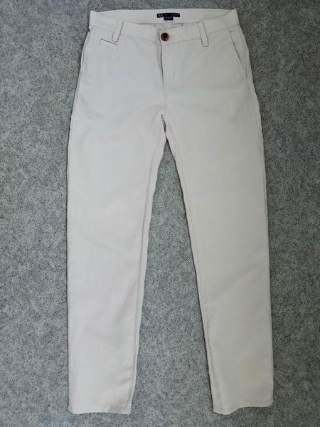 Men Armani Exchange Trousers Beige Linen Other