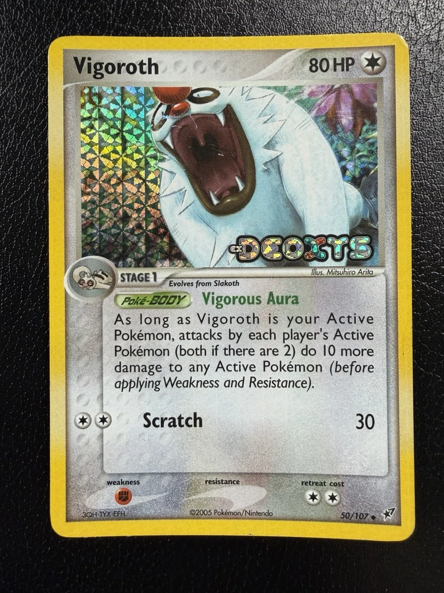 vigoroth pokemon card value TCG - SM6b - 050/066 (U) Colorless Confront (40) Colorless Vigoroth Pokmon TCG Cards for
