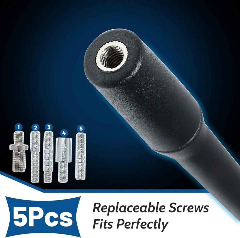 Antena de radio de coche de 13" mástil negro para Chevrolet Express 1500 1996-2014 96-23 2500 Foto 3 de 4