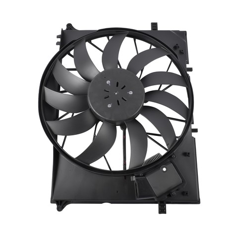 Radiator Cooling Fan Assembly for Mercedes W220 R230 S600 SL600 5.5L 5.8L V12 - Picture 4 of 11