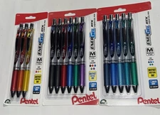Lot of 14 Pens - Pentel EnerGel RTX Retractable Liquid Gel Pen 0.7mm Medium NEW!
