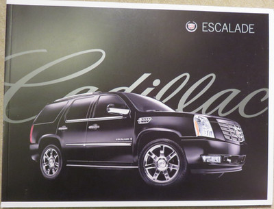 2008 Cadillac Escalade USA Prospekt Brochure, 50 Seiten
