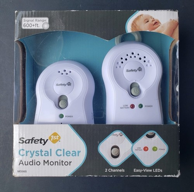 #ad #ad Safety 1st MO065 Wireless 600#x27; Signal Range Crystal Clear Audio Baby Monitor New $29.00