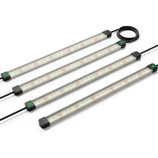 Lumaray LED Grow Light Bars 16”(4-Bar), Full Spectrum Side Lighting 