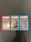 PSA 10 SEQUENTIAL Bulbasaur Charmander Squirtle AR Set SVG Japanese Pokemon