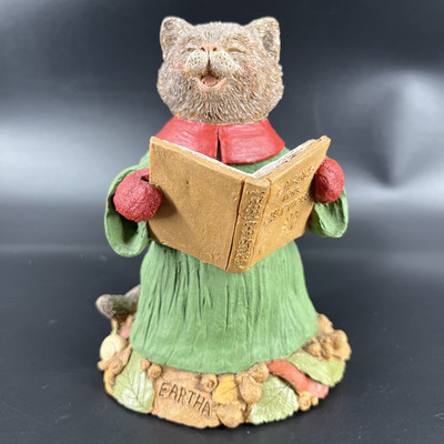 Tim Wolfe Eartha Cat Carols for Critters #1 Tom Clark Christmas #57 Carin