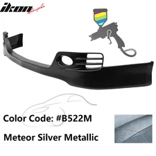 For 06-08 Acura TSX Front Bumper Lip EURO-R Style Spoiler #B522M Silver Splitter