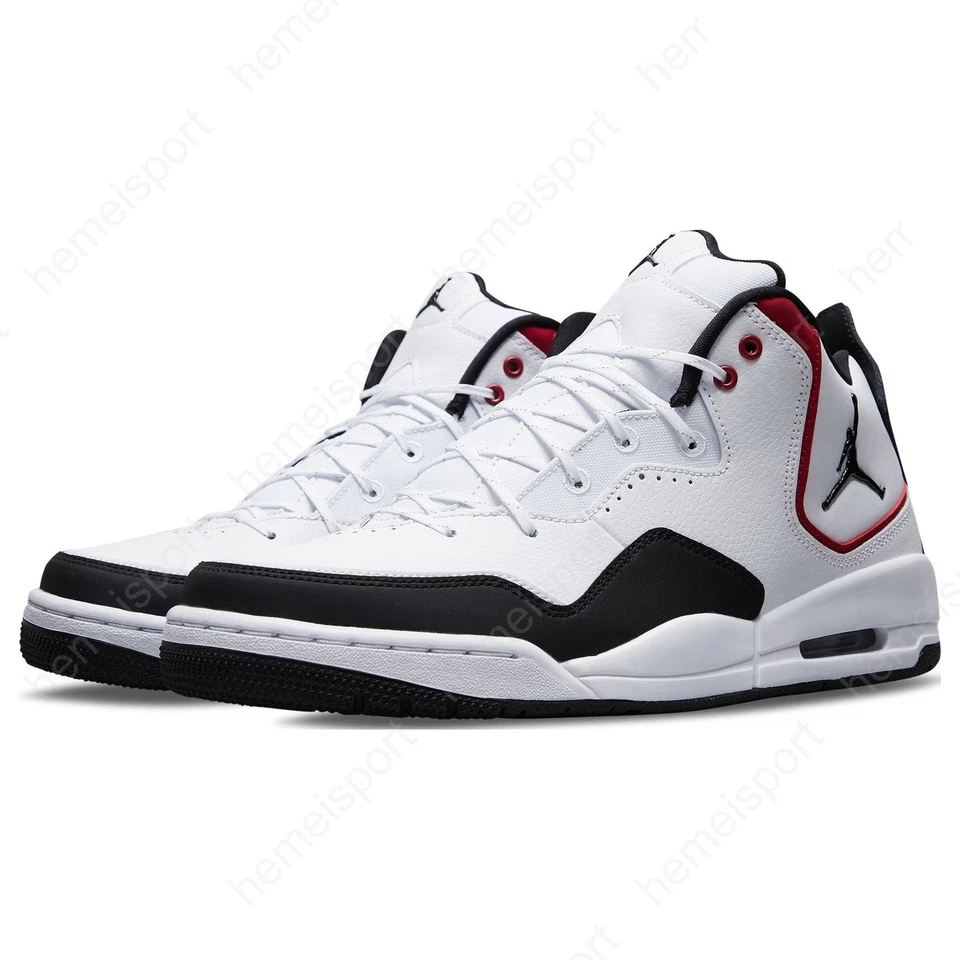 Air Jordan Jordan Courtside 23 White Black Team Red DZ2791-101 - Image 2 of 4