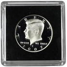 2007 S 90% Silver Proof Kennedy Half Dollar (.36169 Ozt) NC09