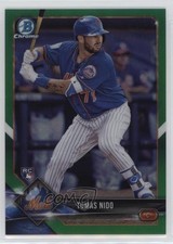2018 Bowman Chrome Green Refractor /99 Tomas Nido #76 13st