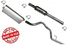 For 1999 00 2001 Jeep Grand Cherokee Exhaust System Converter Muffler Tail Pipe