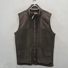 Schoffel Gunnerside Shooting Country Hunting Fleece Green Gilet Vest Size Uk 50