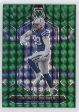 2024 Panini Mosaic Green Mosaic Prizm DeForest Buckner #97 bn5