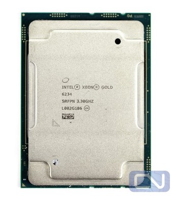 Intel Xeon Gold 6234 3.30GHz 8-Core 24.75MB SRFPN 130W B Grade CPU Processor