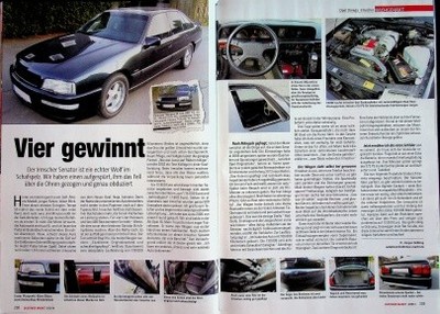 Oldtimer Markt 3467) Opel Senator B 4.0i 24V Irmscher mit 272PS in einer seltene