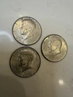 1967 & 1968 Kennedy Half Dollar Lot (3 Coins) - 40% Silver Collection