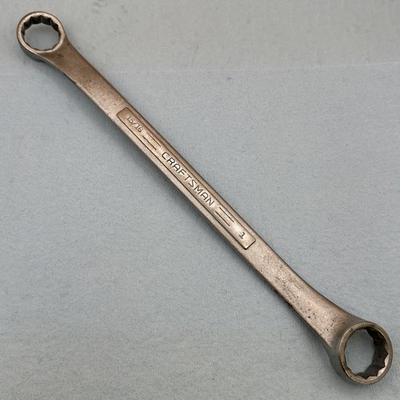 #ad Vintage Craftsman 15 16quot; x 1quot; 12 Point Offset Double Box End Wrench =V= Series $19.99