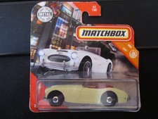 MATCHBOX 1963 AUSTIN HAELEY ROADSTER 3000 MK2 Pastellgelb NEU/OVP